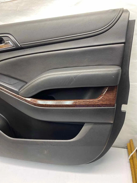 2015 TO 2020 GMC YUKON DOOR PANEL TRIM FRONT RIGHT SIDE ASSY OEM 84104171 BLACK