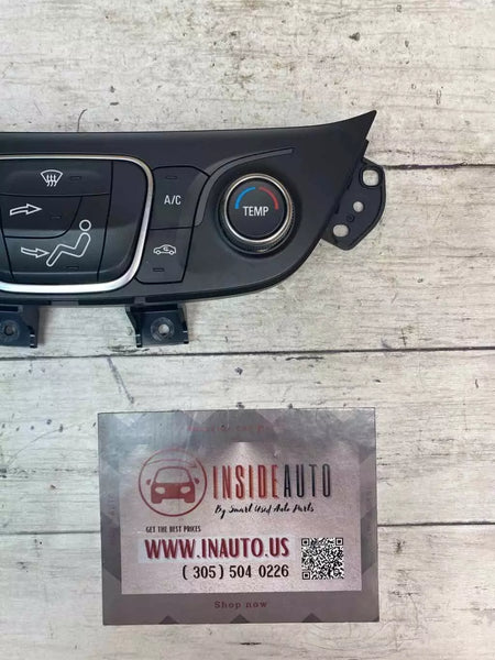 19 20 21 CHEVY EQUINOX CONTROL DE CLIMATIZACIÓN HVAC CALEFACCIÓN PANEL DE CONTROL DE AIRE ACONDICIONADO OEM 84422503