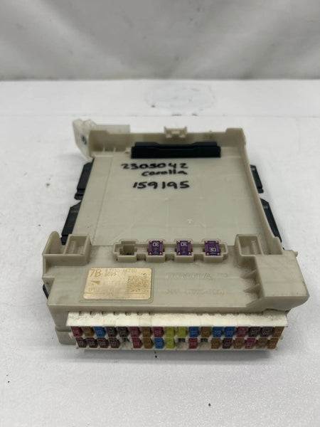 2022 TOYOTA COROLLA JUNCTION BOX CABIN FUSE RELAY BLOCK ASSY