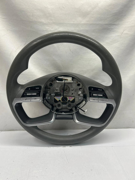 2021 22 2023 HYUNDAI ELANTRA STEERING WHEEL LEATHER GRAY ASSY OEM 56111AB000YFR