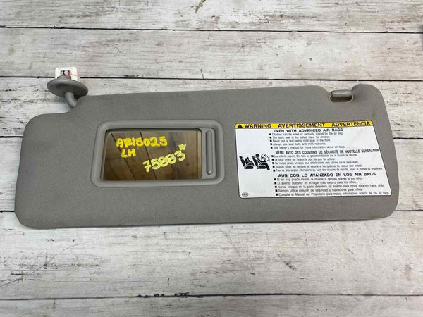 Toyota 4runner sun visor 10 13 left driver side gray assy OEM 7432035B10B1