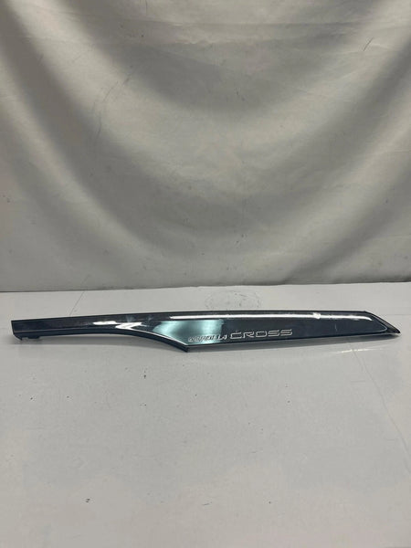 2023 TOYOTA COROLLA CROSS REAR QUARTER PANEL NAME PLATE MOLDING LEFT SIDE