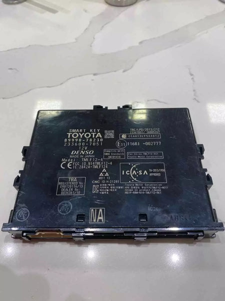 UNIDADE DE CONTROLE DE ENTRADA SEM CHAVE COM BLOQUEIO DE ROUBO INTELIGENTE LEXUS NX300 2021 OEM 8999078230