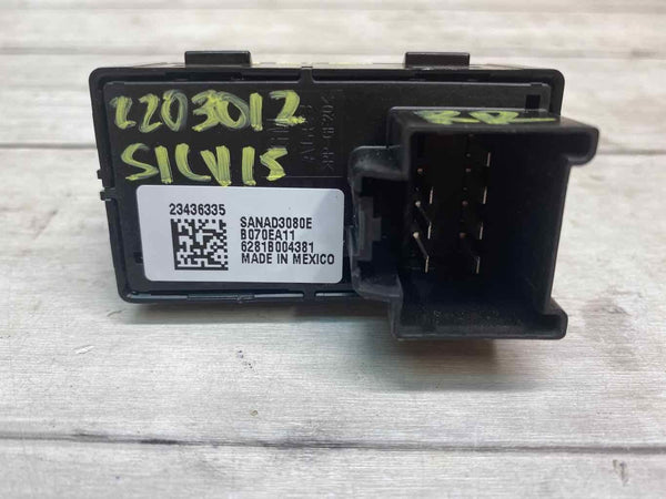 Interruptor de janela Chevy Equinox 2014 2019 lado do passageiro traseiro direito OEM 23436335
