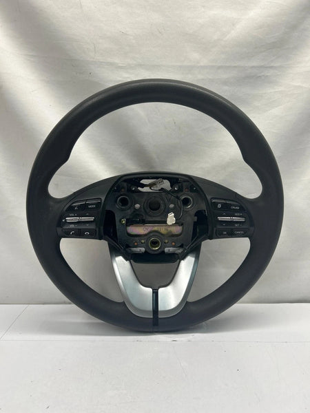 2020 HYUNDAI ELANTRA STEERING WHEEL US BUILT NO LEATHER ASSY OEM 56110F3260SSH
