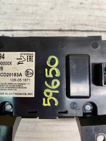 2018 CHVY EQUINOX AC HVAC TEMPERATURA AQUECEDOR PAINEL DE CONTROLE ASSY OEM 84175394