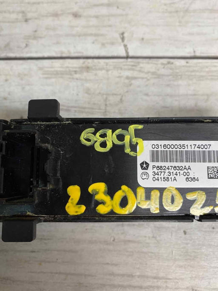 Interruptor de control de tracción del remolque para camioneta Dodge Ram 1500 2017 OEM 68247632AA