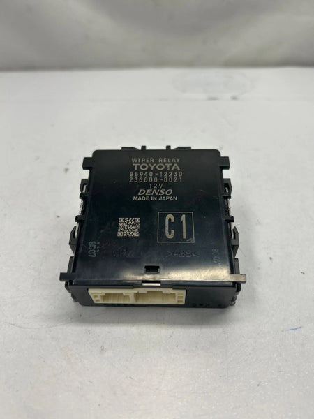 2020 TOYOTA COROLLA WIPER RELAY CONTROL MODULE UNIT ASSY