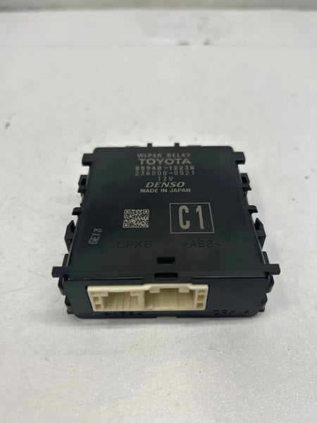 2022 TOYOTA COROLLA WIPER RELAY CONTROL UNIT ASSY OEM 8594012230