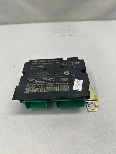 2020 KIA FORTE RESTRAINT CONTROL MODULE ASSY OEM 95910M7400