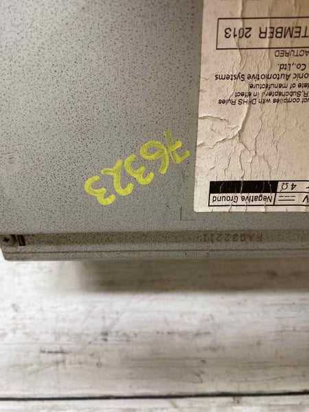14 TOYOTA CAMRY RADIO DISPLAY SCREEN & RECEIVER ASSY OEM 8614006011 ID 57076