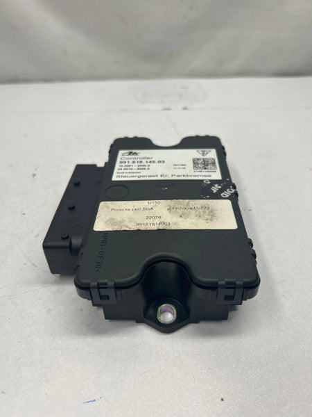 2017 2018 2019 PORSCHE CAYMAN PARKING BRAKE CONTROL MODULE UNIT ASSY