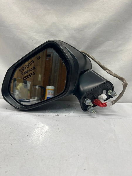 2020 2025 TOYOTA COROLLA DOOR MIRROR LEFT SIDE SEDAN POWER ASSEMBLY 2018 BLACK