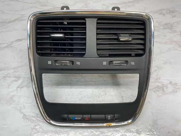 2018 DODGE CARAVAN VENTILADOR DE AIRE ACONDICIONADO CONTROL DE CLIMATIZACIÓN TABLERO CENTRAL PANEL DE MOLDURA OEM 1SQ531X9AE