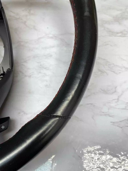 19 20 21 22 VOLANTE ACURA ILX NEGRO CON COSTURAS ROJAS DE CUERO ASPEC OEM 78501TX6A81ZE