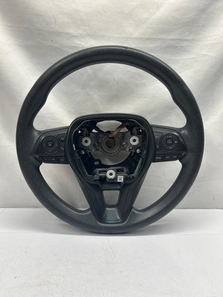 2020 2021 2022 2023 2024 TOYOTA COROLLA STEERING WHEEL LEATHER BLACK ASSY