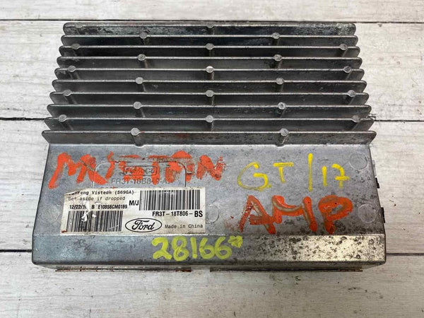Ford Mustang rádio am fm 2017 amplificador 6 alto-falantes sistema assy OEM FR3T18T806BS