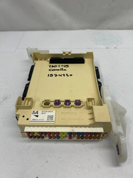 2020 TOYOTA COROLLA JUNCTION BOX FUSE RELAY BLOCK ASSY