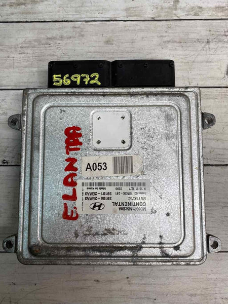 12 HYUNDAI ELANTRA SEDAN 1.8L ENGINE COMPUTER MOTOR BRAIN BOX KEYLESS 391012EMA3