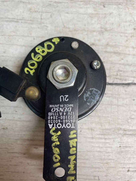 12 TO 23 TOYOTA 4RUNNER ALARM SIREN ANTI-THEFT SECURITY HORN ASSY OEM 8656060020