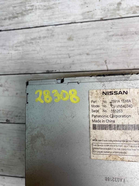 15 16 NISSAN PATHFINDER SL RADIO RECEIVER AM FM STEREO CD 6 DISC OEM 2591A1SX6A