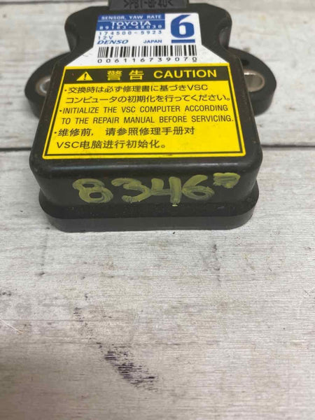 2010 2020 TOYOTA 4RUNNER YAW RATE CONTROL MODULE OEM 8918348030