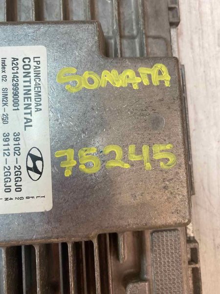 Hyundai Sonata engine control module 2018 2.4L fed emission OEM 391122GGJ0