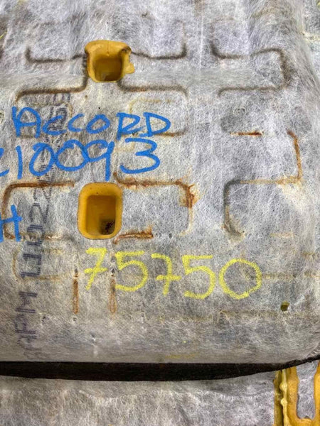 21 HONDA ACCORD FRONT RIGHT SEAT LOWER BOTTOM CLOTH BLACK SPORT OEM 81126TBAA01