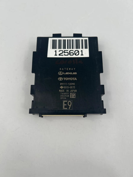 2019 TO 2023 TOYOTA COROLLA HATCHBACK NETWORK GATEWAY CONTROL MODULE OEM 8911112090
