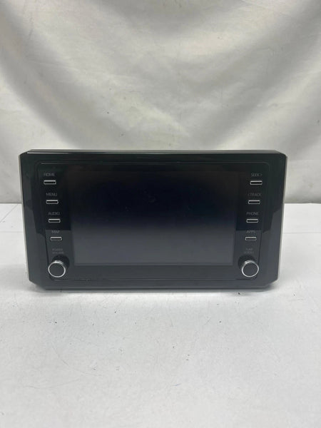 2020 TOYOTA COROLLA RADIO AM FM DISPLAY RECEIVER SEDAN ASSY