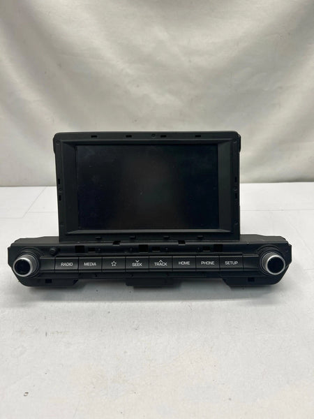 2020 HYUNDAI ELANTRA RADIO AM FM DISPLAY & RECEIVER OEM SED 7.0" 96160F2UA0SSH