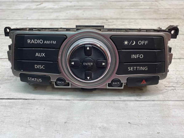 Infiniti G37 radio am fm 2010 2013 radio instrument control panel OEM 28395JK60D
