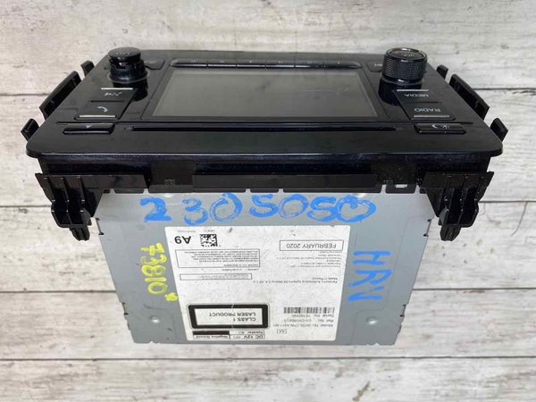 Honda HRV rádio am fm 2019 2020 lx tela de exibição e receptor OEM 39100T7WA91