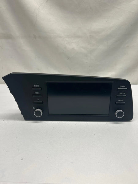 2021 23 HYUNDAI ELANTRA RADIO AM FM DISPLAY RECEIVER 8.0" ASSY OEM 96160AA240LS5