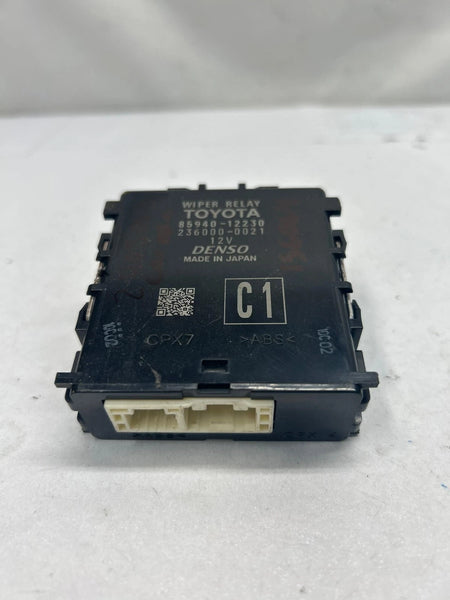 2020 TOYOTA COROLLA WIPER RELAY CONTROL UNIT MODULE OEM 8594012230