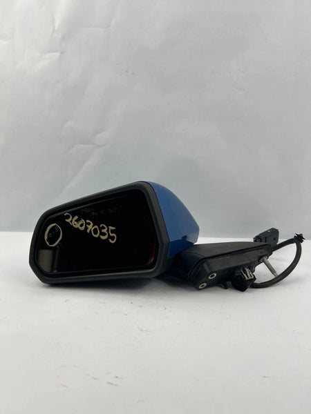2021 FORD MUSTANG DOOR MIRROR LEFT SIDE ASSY OEM MR3Z17683F CODE E7 BLUE