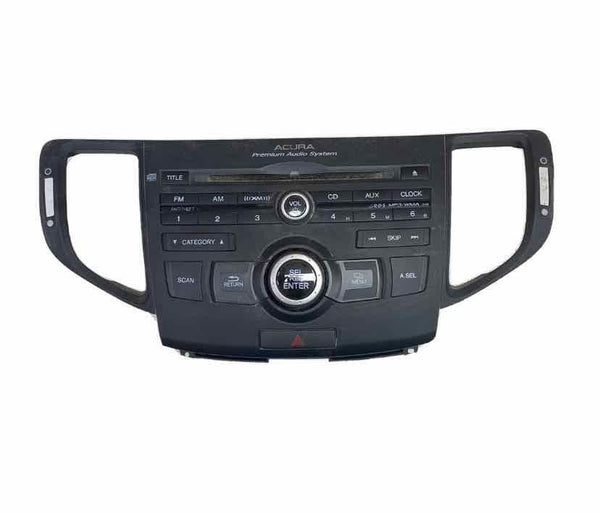 11 14 ACURA TSX 2.4L RADIO RECEIVER W/O NAVIGATION OEM 39100TL2A11