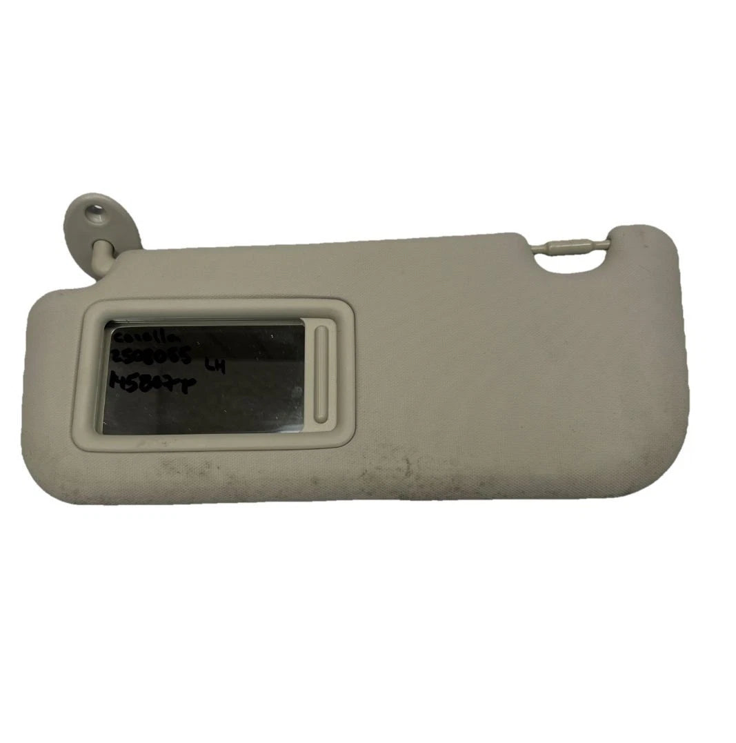 2021 TO 2024 TOYOTA COROLLA SUN VISOR LEFT SIDE NO ILLUMINATED OEM 7432002K80A0