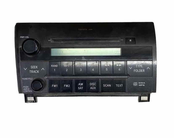 10 13 TOYOTA TUNDRA PANTALLA Y RECEPTOR DE RADIO OEM 861200C270 ID AD1812