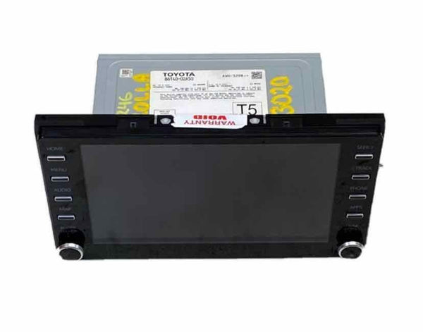 2020 TOYOTA COROLLA SEDAN DISPLAY & RECEIVER RADIO ASSY OEM 8614002A50