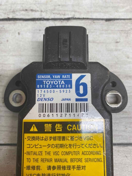 2010 2020 TOYOTA 4RUNNER YAW RATE STABILITY CONTROL MODULE OEM 8918348030