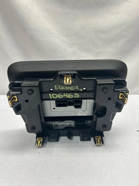 2018 CHEVROLET EQUINOX RADIO AM FM CONTROL PANEL ASSY
