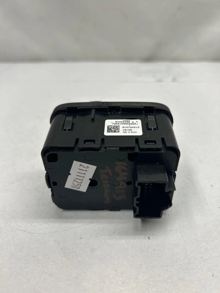 2019 GMC TERRAIN DASHBOARD HEADLIGHT CONTROL SWITCH ASSY OEM 84402592