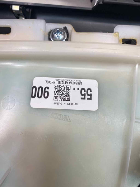 2019-2021 HONDA ACCORD LH PANEL DE MOLDURA DE PUERTA DELANTERA IZQUIERDA NEGRO/ROJO OEM 83553TVAA61ZA