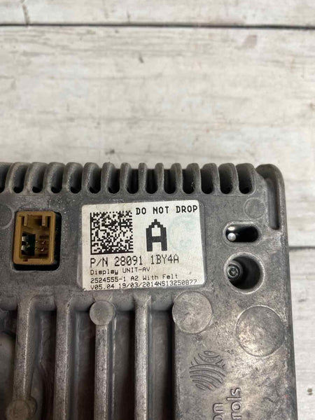 2013 2014 NISSAN MURANO 4DR RADIO PANTALLA CONJUNTO OEM 280911BY4A