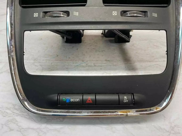 2018 DODGE CARAVAN VENTILADOR DE AIRE ACONDICIONADO CONTROL DE CLIMATIZACIÓN TABLERO CENTRAL PANEL DE MOLDURA OEM 1SQ531X9AE