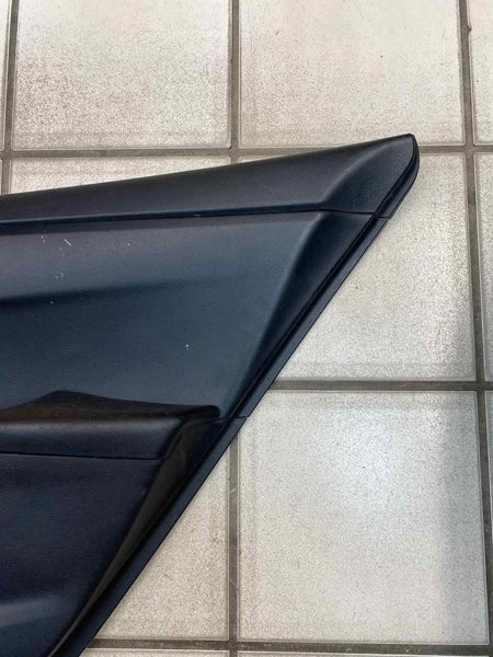 16 17 TOYOTA CAMRY REAR RIGHT DOOR TRIM PANEL OEM BLACK 6763006F62C6