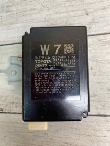 2020 TOYOTA COROLLA SEDAN DOOR CONTROL MODULE OEM 897A012020