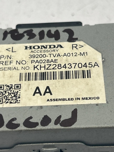 2019 HONDA ACCORD ACTIVE NOISE CANCELLATION CONTROL MODULE