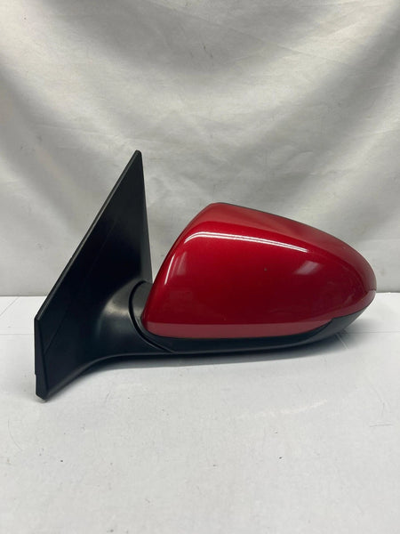 17 TO 20 HYUNDAI ELANTRA DOOR MIRROR LEFT SIDE SEDAN BLIND SPOT 87610F3020 EV RED